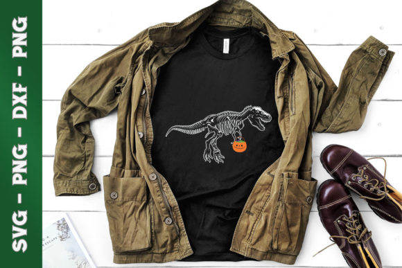 Halloween Dinosaur Skeleton T-Rex Scary