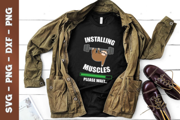 Installing Muscles Sloth Fitness