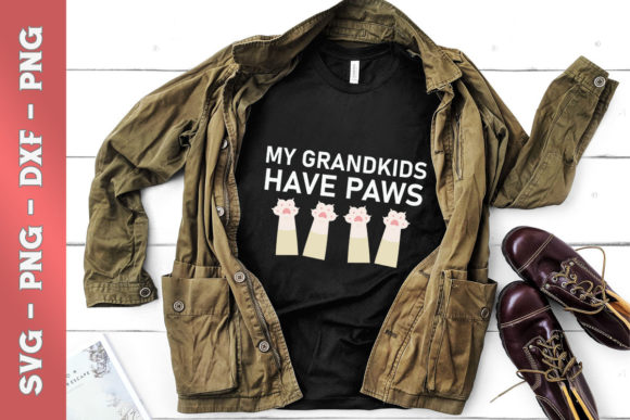 My Grandkids Have Paws, Cute Cat