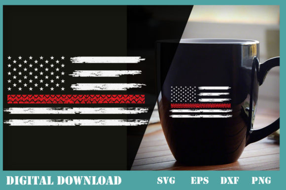 Stick Shift American Flag Muscle Car