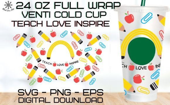 Teach Love Inspire Wrap Venti Cold Cup