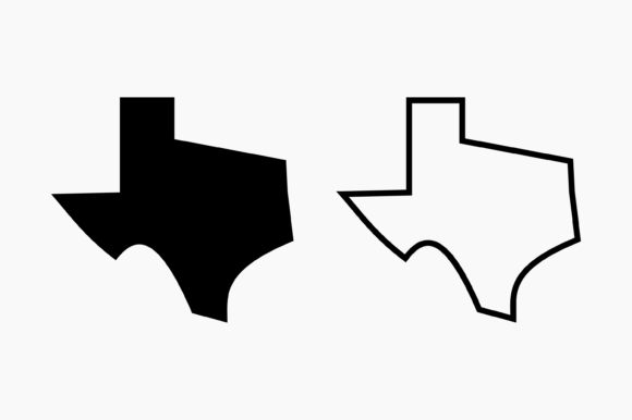 Texas Simple Silhouette