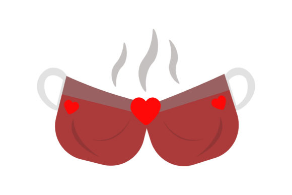 Valentine s Coffe Cup Icons